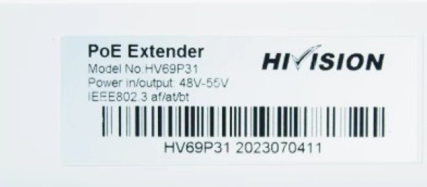 Hivision Smart POE Extender HV69P31